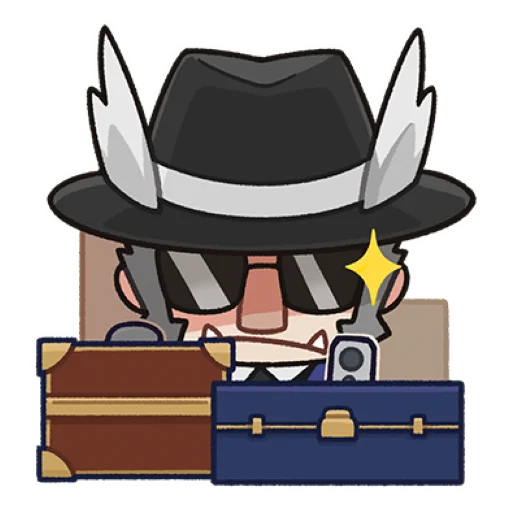 🥸 Стикер «Into The Yawning Chasm» для Telegram