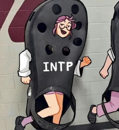 🤡 Стикер «INTP» для Telegram