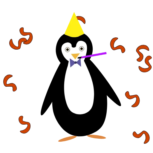 😌 Стикер «Introveted Penguin» для Telegram
