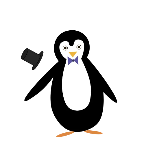 😌 Стикер «Introveted Penguin» для Telegram