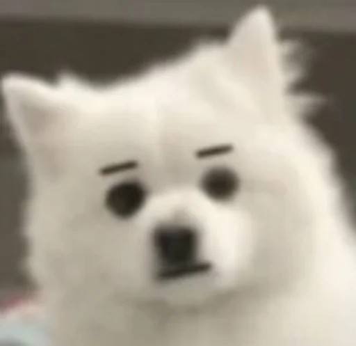 😐 Стикер «Inudog» для Telegram