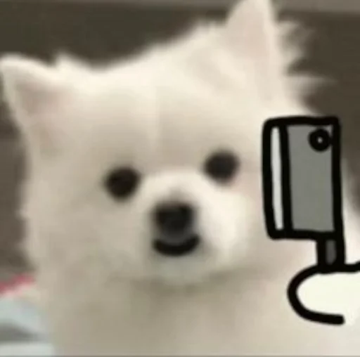 🔪 Стикер «Inudog» для Telegram