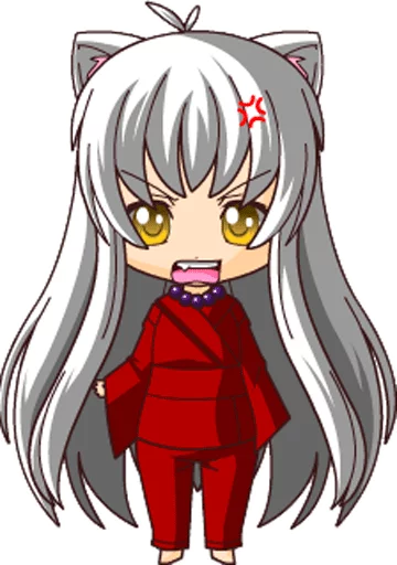 🌝 Стикер «Inuyasha Aluci88» для Telegram