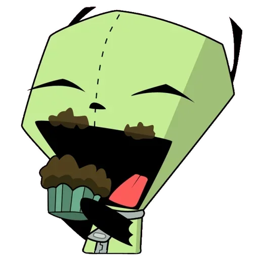 😋 Стикер «Invader Zim» для Telegram