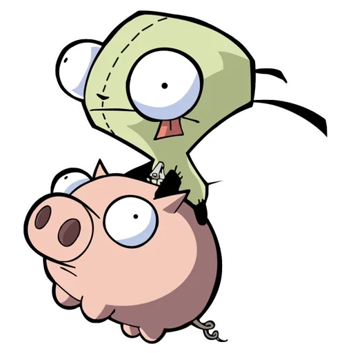 🐷 Стикер «Invader Zim» для Telegram