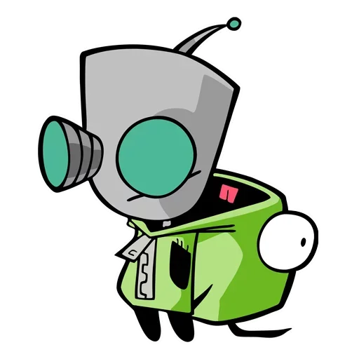 🤖 Стикер «Invader Zim» для Telegram
