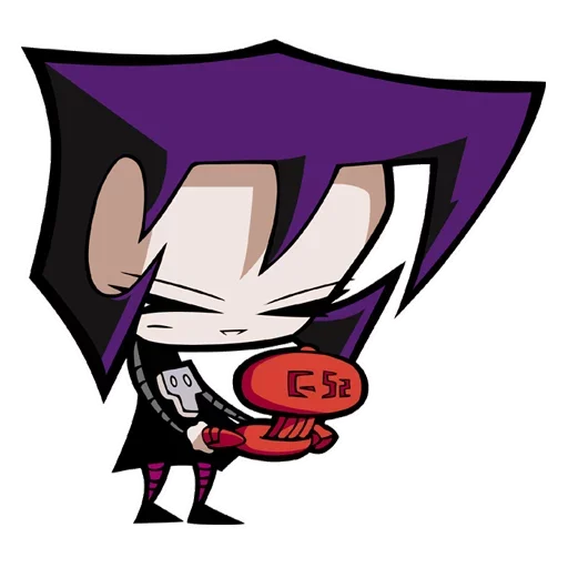 😑 Стикер «Invader Zim» для Telegram