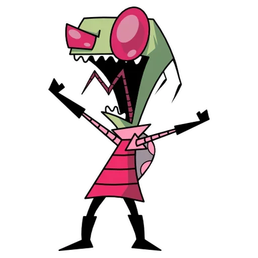 😈 Стикер «Invader Zim» для Telegram