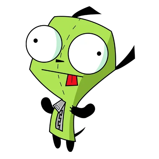 🤗 Стикер «Invader Zim» для Telegram