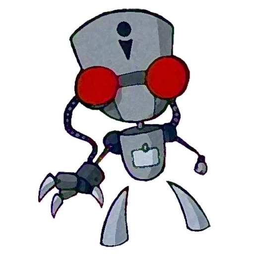 🤖 Стикер «Invader Zim» для Telegram
