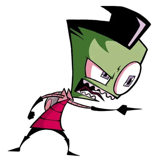 🤬 Стикер «Invader Zim» для Telegram