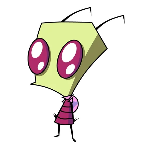 😶 Стикер «Invader Zim» для Telegram