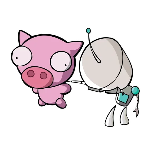🐷 Стикер «Invader Zim» для Telegram