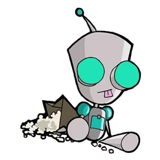 😋 Стикер «Invader Zim» для Telegram