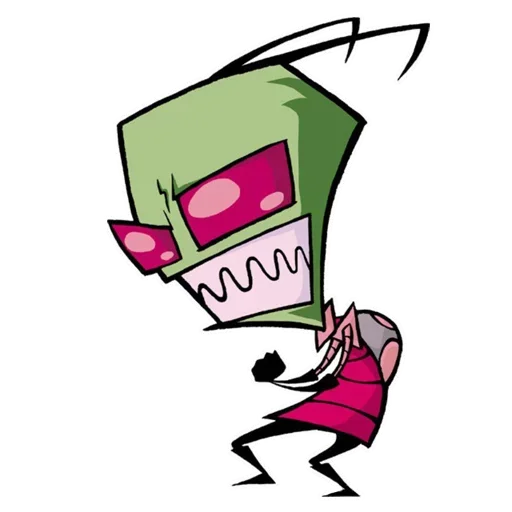 😈 Стикер «Invader Zim» для Telegram