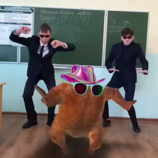 🕺 Стикер «Invincible flex» для Telegram