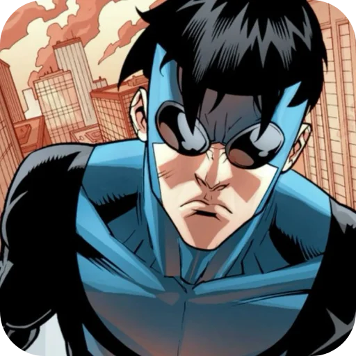 💙 Стикер «Invincible Blue Suit» для Telegram
