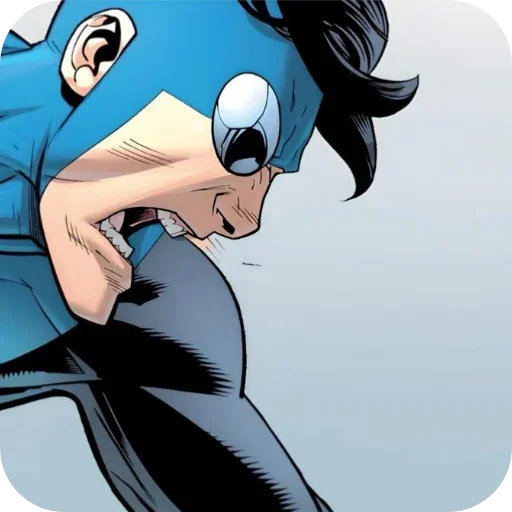 💙 Стикер «Invincible Blue Suit» для Telegram