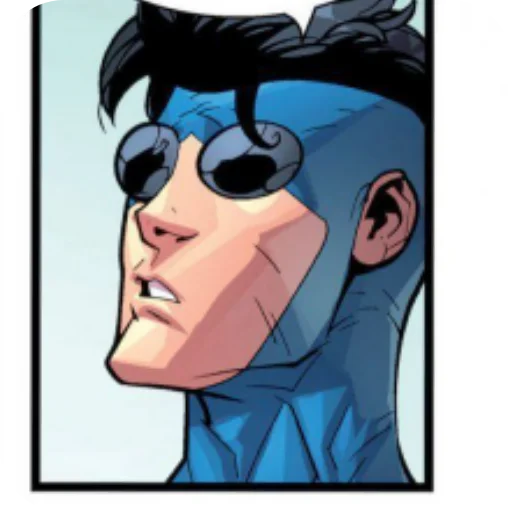 💙 Стикер «Invincible Blue Suit» для Telegram