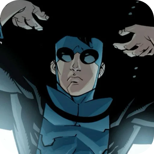 💙 Стикер «Invincible Blue Suit» для Telegram
