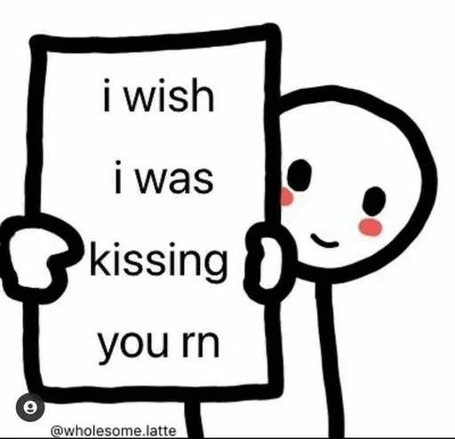 😳 Стикер «in lawf wif u» для Telegram