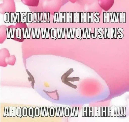🥰 Стикер «in lawf wif u» для Telegram