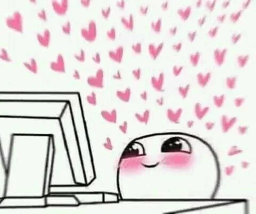 🥰 Стикер «in lawf wif u» для Telegram
