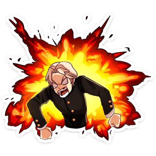 🤬 Стикер «Иоши» для Telegram