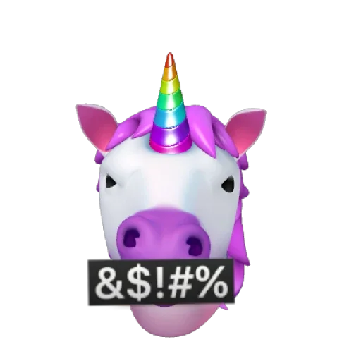 🦄 Стикер «Единорожка» для Telegram