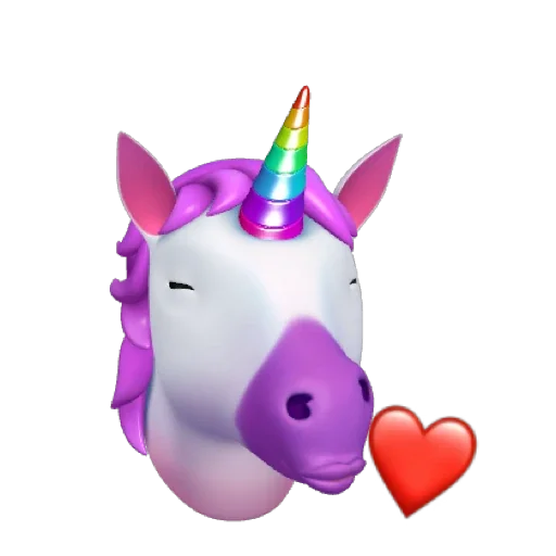 🦄 Стикер «Единорожка» для Telegram