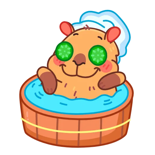 🧖‍♀️ Стикер «Иппи» для Telegram