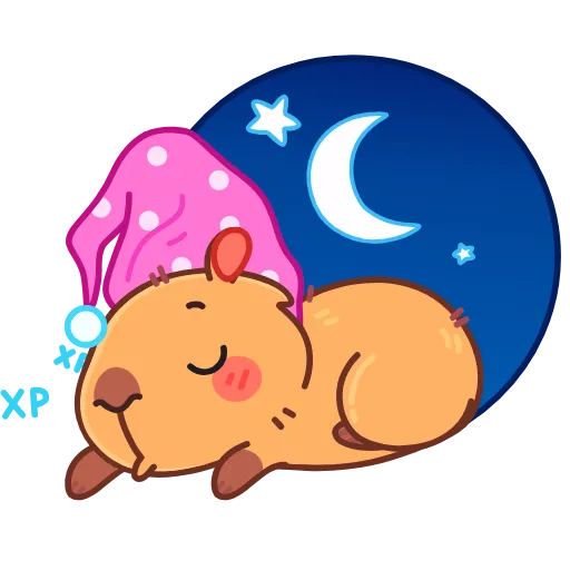 😴 Стикер «Иппи» для Telegram