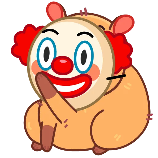 🤡 Стикер «Иппи» для Telegram