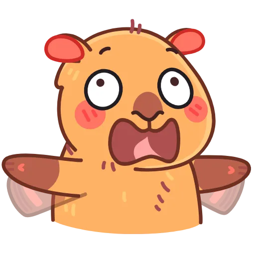 😱 Стикер «Иппи» для Telegram