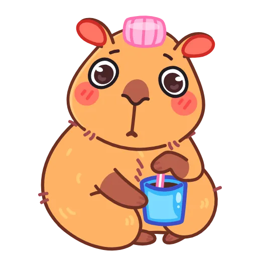 ☕️ Стикер «Иппи» для Telegram