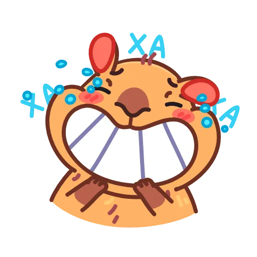 😁 Стикер «Иппи» для Telegram