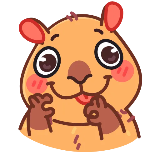 👌 Стикер «Иппи» для Telegram