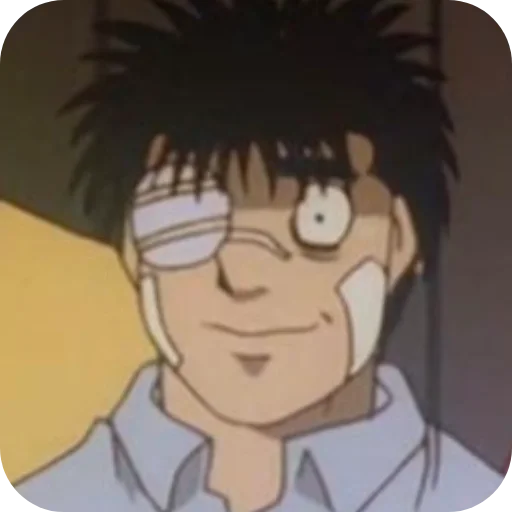 🤪 Стикер «Ippo Makunouchi» для Telegram