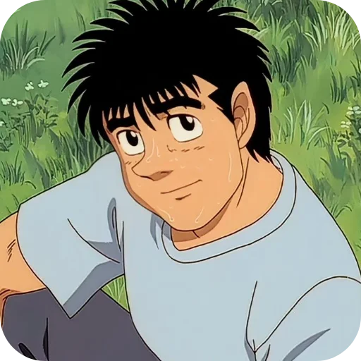 🤨 Стикер «Ippo Makunouchi» для Telegram