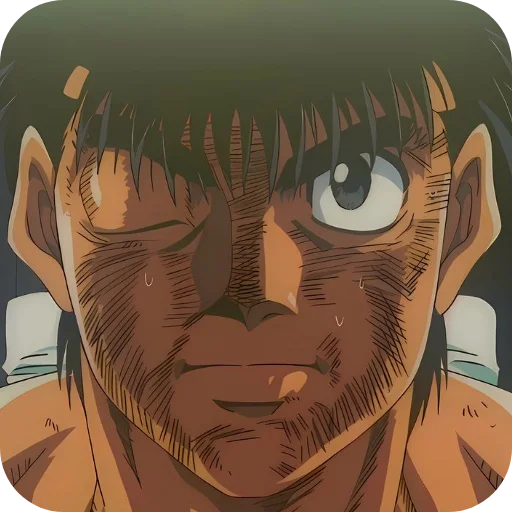 🤨 Стикер «Ippo Makunouchi» для Telegram