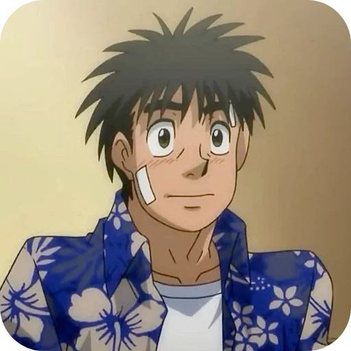 😐 Стикер «Ippo Makunouchi» для Telegram