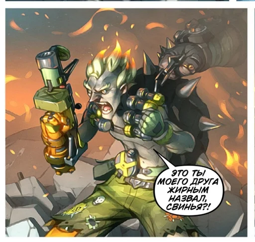 😡 Стикер «Overwatch» для Telegram
