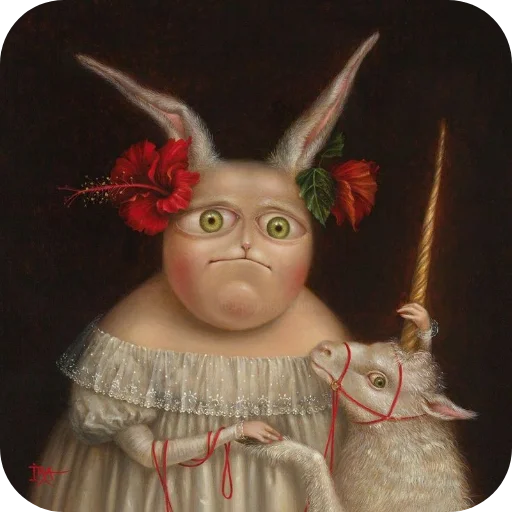 👂 Стикер «irena aizen bunny» для Telegram