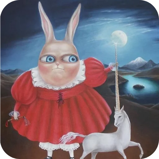 🐶 Стикер «irena aizen bunny» для Telegram