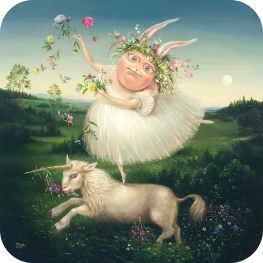 🐶 Стикер «irena aizen bunny» для Telegram