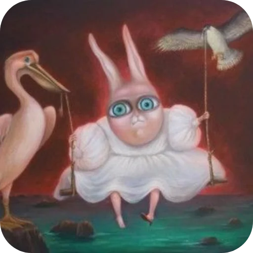 🐱 Стикер «irena aizen bunny» для Telegram