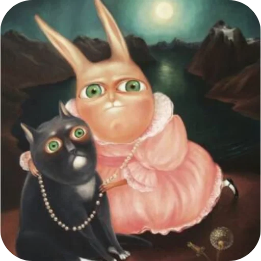 🐱 Стикер «irena aizen bunny» для Telegram