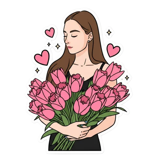 🌸 Стикер «Irina» для Telegram