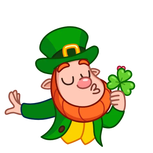 😘 Стикер «Leprechaun» для Telegram