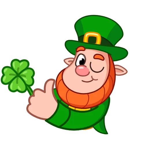 👍 Стикер «Leprechaun» для Telegram
